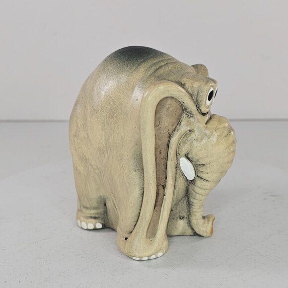 Vintage Josef Originals Elephant Figurine Japan Silly Goofy Anthropomorphic - Picture 8 of 8